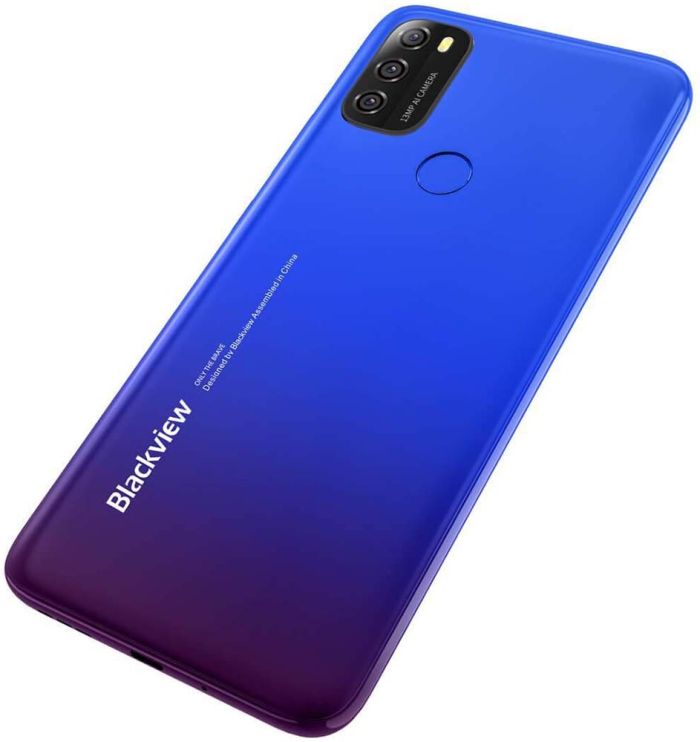 Смартфон Blackview A70 6/128Gb / 6.52'' / 5380мАч / Dark Blue (без коробки)