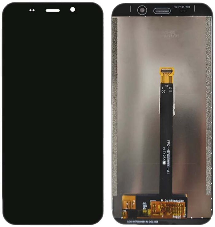 Дисплей + сенсор Fossibot F101 / F101 Pro Black - p/n: FPC-HTF055H991-A1