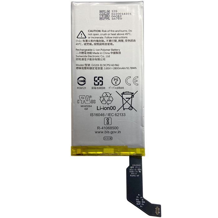 Акумулятор для Google Pixel 4 (G020I-B) 2800 mAh