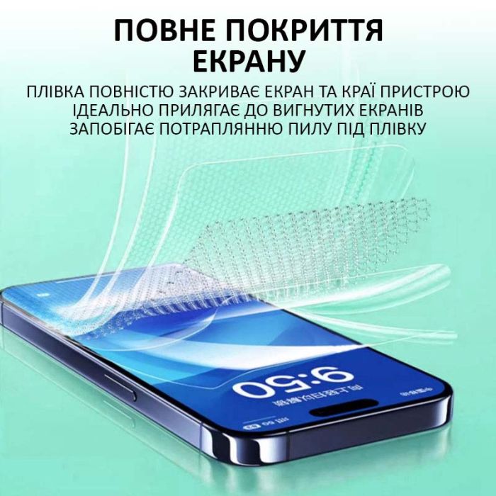 Гидрогелевая пленка RELIFE GF-1 для смартфонов до 7'' HD глянцевая