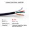 Кабель USB 2.0 - mini USB (AM/Mini 5 pin) Черный 0.3м