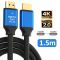 Кабель ХР-559 HDMI-HDMI V2.0 / 4K 2K Full HD / Черный 1.5м