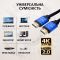 Кабель ХР-559 HDMI-HDMI V2.0 / 4K 2K Full HD / Черный 1.5м
