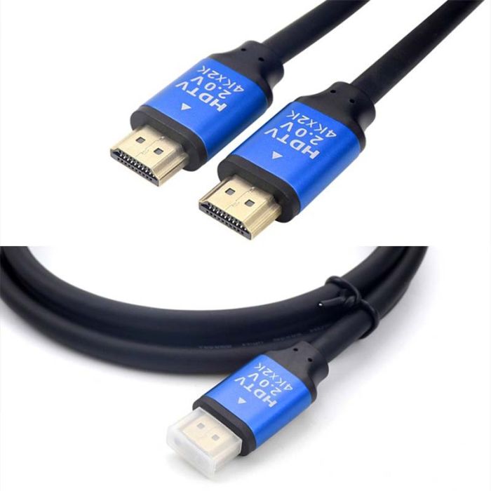 Кабель ХР-559 HDMI-HDMI V2.0 / 4K 2K Full HD / Черный 1.5м