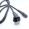 Кабель живлення Schuko PC-186 CEE 7/7 - IEC C13 євровилка / мідь / 0.75мм / 1.8м
