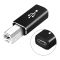 Перехідник адаптер USB Type-C на USB-B 2.0 для принтера, сканера, синтезатора / чорний