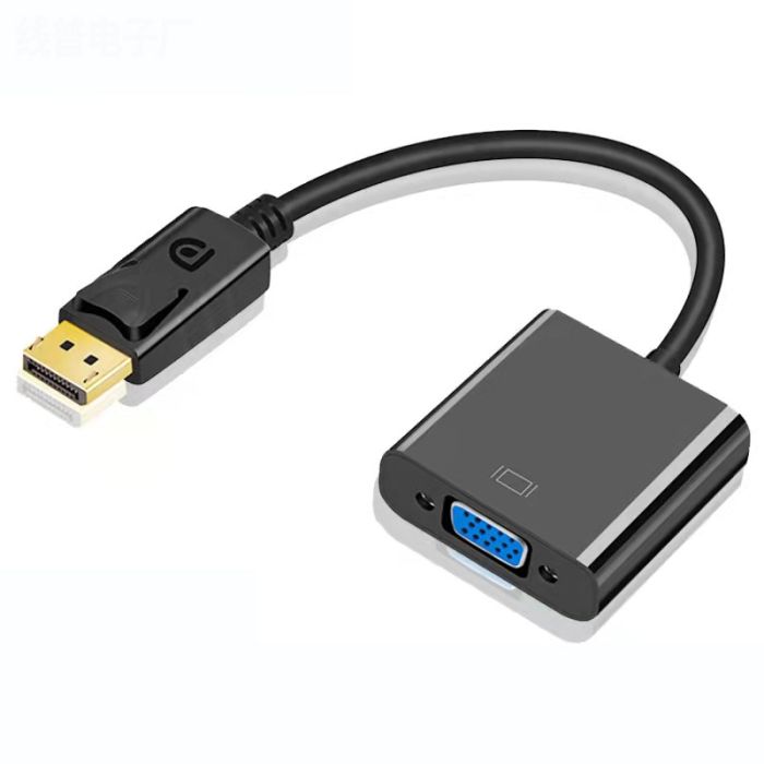 Переходник адаптер XP-353 Display Port (папа) на VGA (мама)