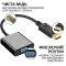 Перехідник адаптер XP-353 Display Port (тато) на VGA (мама)