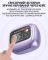Наушники беспроводные LIVE BEAM 3 TWS с LED дисплеем, Bluetooth 5.4, ANC + ENC, 380mAh, IP55 Purple