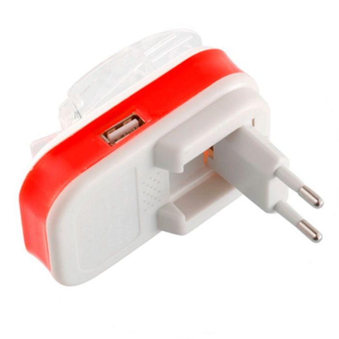 Универсальное зарядное устройство УЗУ / Жабка / LCD / USB