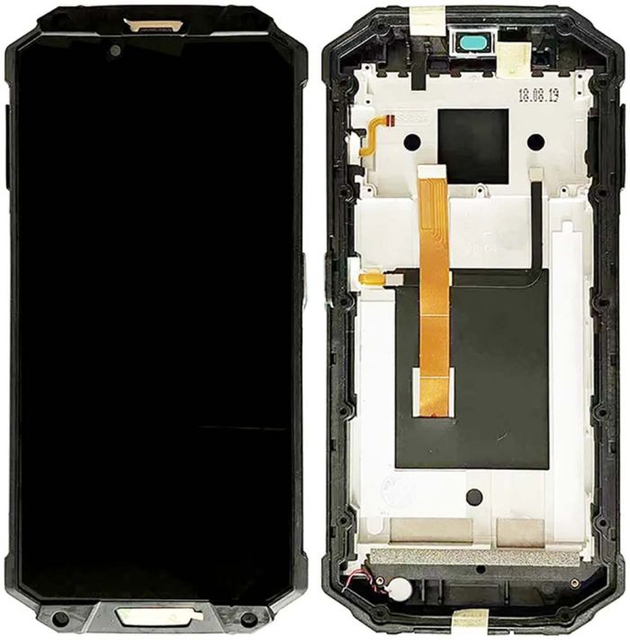 Дисплей + сенсор з рамкою Oukitel WP2 Black - p/n: S060ANRP0129ADD1YA