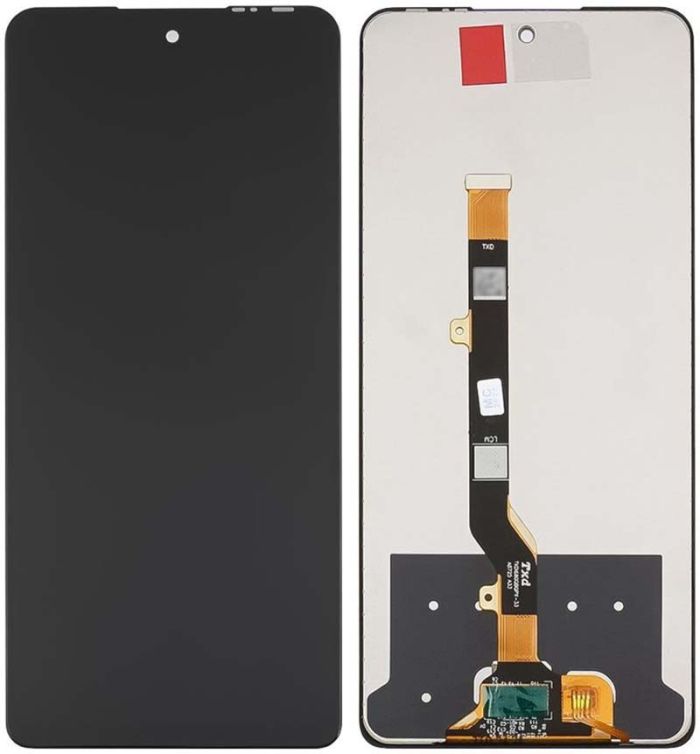 Дисплей + сенсор Tecno Spark 20 Pro (KJ6) Black - p/n: HX-TXD680EBOPX-31-V4