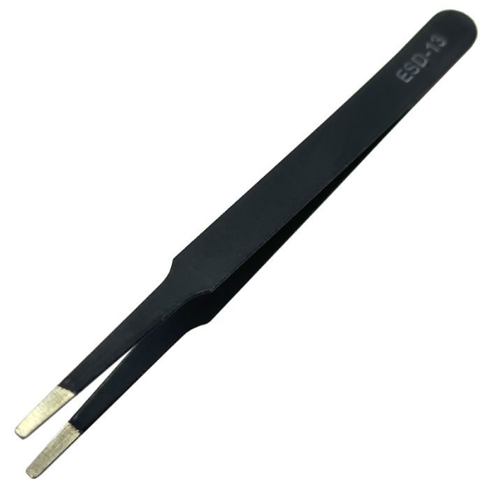 Пінцет ESD-13 антистатичний закруглений