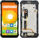 Дисплей + сенсор c передней панелью для Blackview BV6100 Black