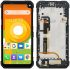 Дисплей + сенсор c передней панелью для Blackview BV6100 Black
