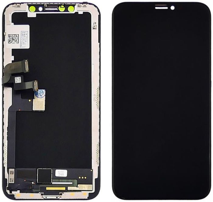 Дисплей + сенсор Apple iPhone X Black (GX-AMOLED) - p/n: GX-X 076 055 OX 44