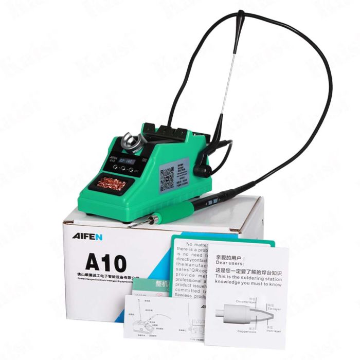 Паяльна станція прецизійна Aifen A10 C210 / паяльник JBC / 100-450 °C / 75 Вт
