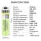 Аккумулятор LiitoKala 34B-USB 18650 / NCR18650B / Type-C / Защита / 3A / 3400mah / Original