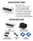 Медичний портативний міні холодильник Coolbox для ліків, інсуліну / сумка / USB / 220V / 2xАКБ 10400mAh