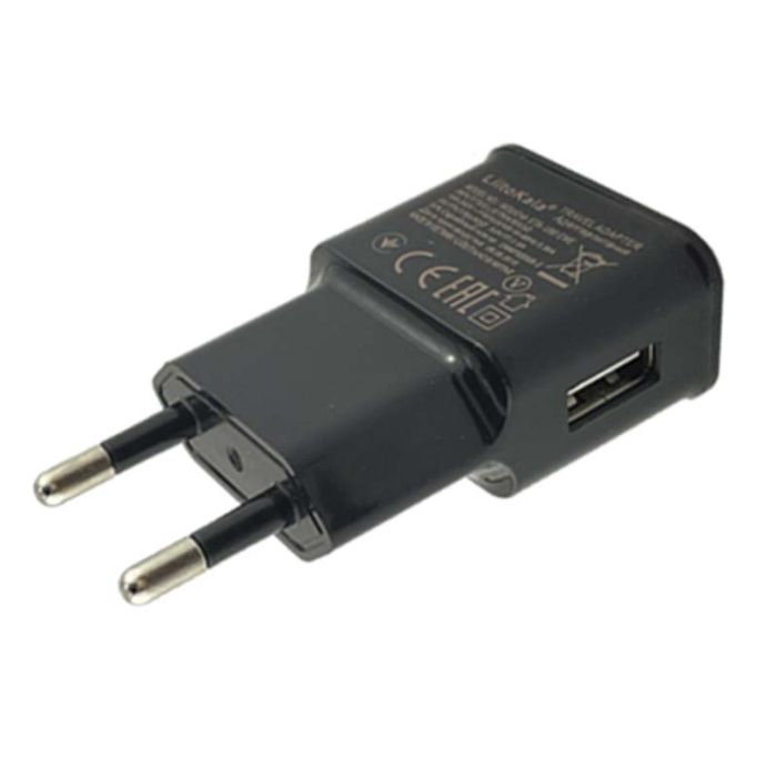 Мережевий зарядний пристрій LiitoKala Lii-U1 / 1xUSB / 5V 2A / 10W Black