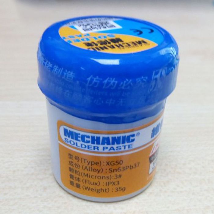 Паяльная паста BGA Mechanic XG-50 35гр 183 ° C
