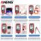 Мультиметр цифровий Aneng SZ01 кишеньковий, True RMS, NCV, автовизначення, ліхтарик, LCD, 600В, 10A