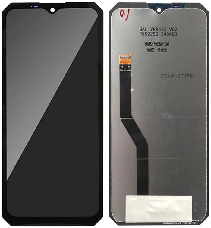 Дисплей + сенсор Oukitel WP38 Black - p/n: Y89452 V02