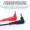Щупы для мультиметра, тестера MP-9874 / съемные наконечники / ПВХ / 1.5м / 1000В / 20А