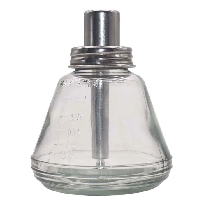 Ємність для спирту TE-18B з дозатором, трубка метал, 180 ml