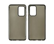 Чехол силиконовый Clear Neon для Samsung A525 A52 5G/ A52 4G цвет 10 чёрный