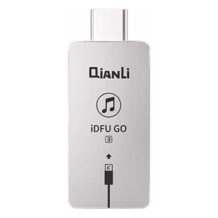 Адаптер QianLi iDFU GO 3 для автовключення режиму DFU в iPhone 15 series, iPad, Type-C