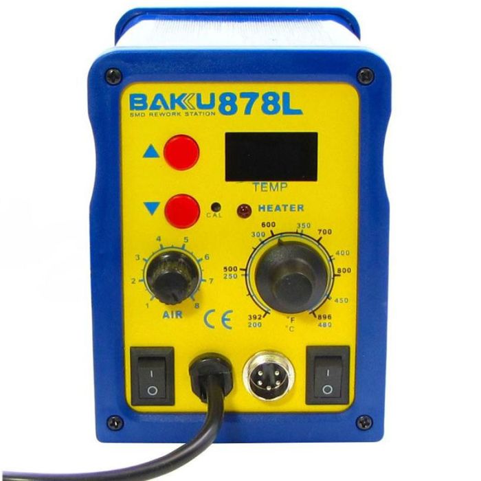 Паяльная станция BAKU BK878L фен, паяльник, цифровая индикация