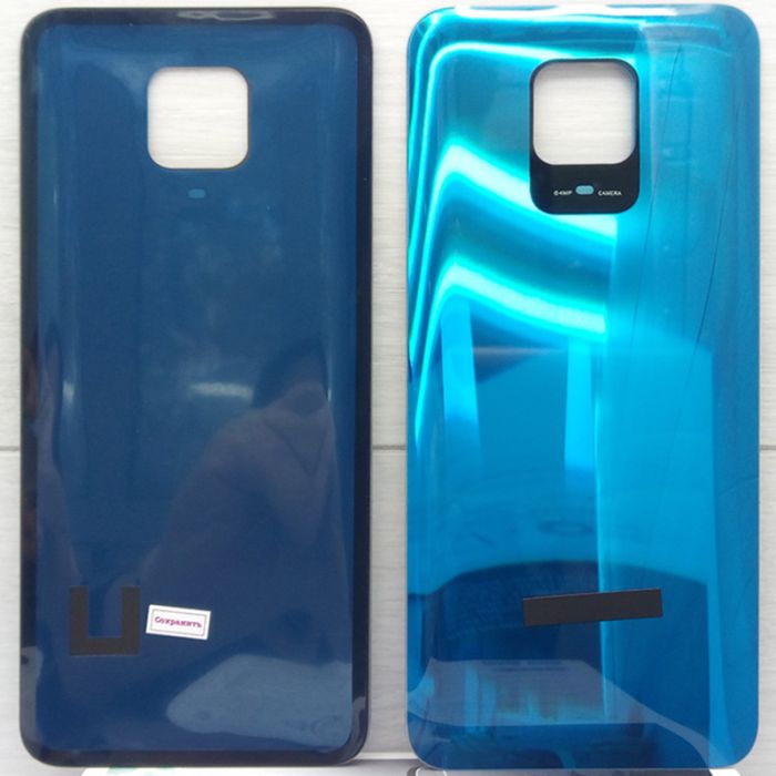 Задняя крышка для Xiaomi Redmi Note 9 Pro Aurora Blue (AAA)