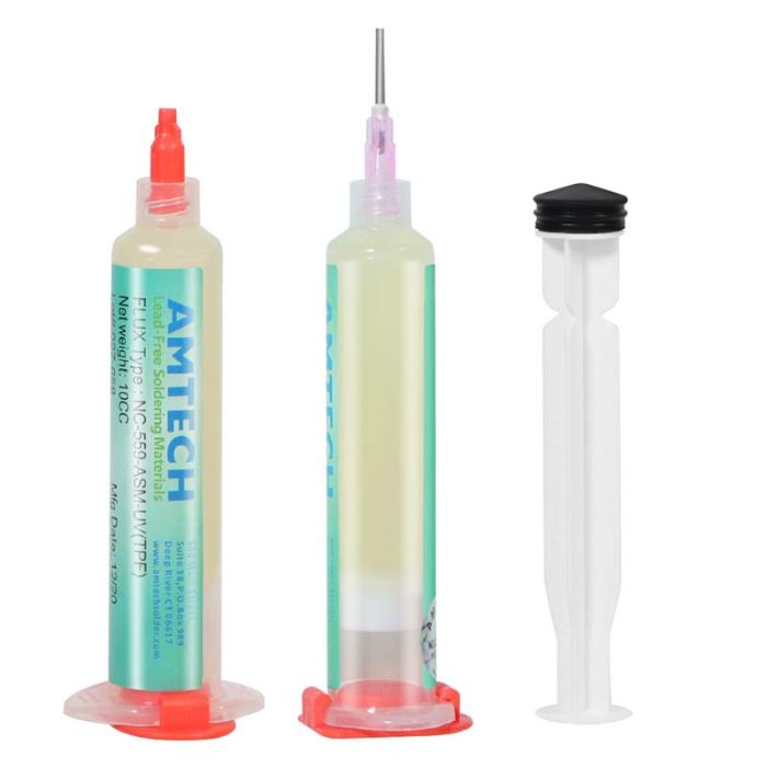 Флюс-паста AMTECH NC-559-ASM-UV (TPF) безвідмивна, з дозатором, 10CC, Original