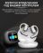 Наушники беспроводные Q16 Pro TWS Earbuds с LED дисплеем, Bluetooth 5.4, ENC, 500mAh White