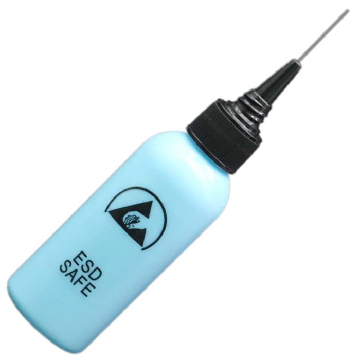 Ємність для флюсу та рідин TELIJIA TE-P4 ESD Save з дозатором 65 ml Blue