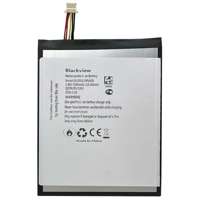 Акумулятор для планшета Blackview Tab 11 / LI3295123PVUTL / 6580 mAh