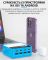 Швидкий зарядний пристрій Relife Q2 GaN / 4xUSB QC / 4xType-C PD / RGB підсвітка / 120W Blue