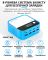 Швидкий зарядний пристрій Relife Q2 GaN / 4xUSB QC / 4xType-C PD / RGB підсвітка / 120W Blue
