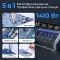 Паяльный комплекс WEP 948D-IV / 5 в 1 / фен + паяльник C245 + термопинцет + оловоотсос + пинцет / 1410 Вт