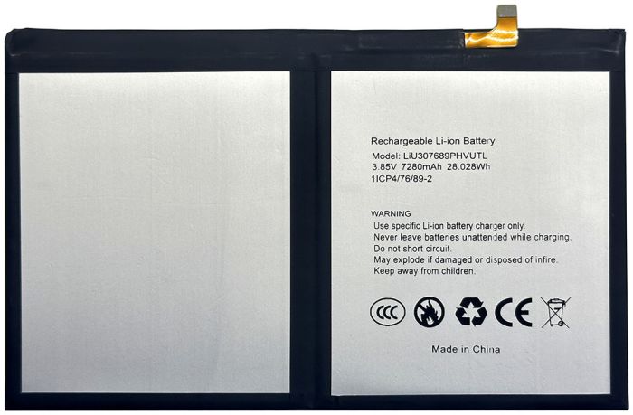 Аккумулятор для планшета Blackview Tab 13 / LiU307689PHVUTL / 7280 mAh