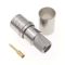 Разъем коннектор QMA male (папа) обжимной для кабеля 5D-FB RG6 RG5 LMR300 RG304 РК-75