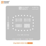 Трафарет BGA Amaoe для оперативної пам'яті RAM iPad Pro A12X - M2 (0.08mm)