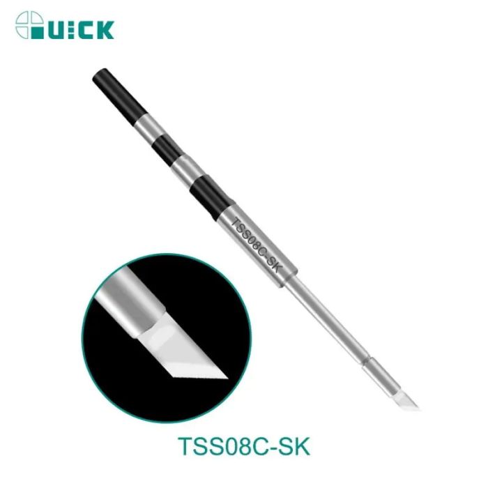 Жало, наконечник Quick TSS08C-SK  для прецизонной паяльной станции Quick Q8