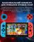Портативная игровая приставка X80 / PSP / 7 '' / 16 ГБ / 20000 игр / HD TV выход Green Blue
