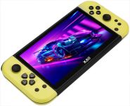Портативна ігрова приставка X80 / PSP / 7 '' / 16 ГБ / 20000 ігор / HD TV вихід Yellow
