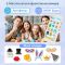 Детский интерактивный смартфон AI Smart D9 / без СИМ карты / Android / WI-FI / Bluetooth / White