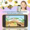 Детский интерактивный смартфон AI Smart D9 / без СИМ карты / Android / WI-FI / Bluetooth / White