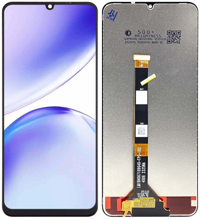 Дисплей + сенсор Realme C60 / C36 Black - p/n: FPC-T67PTS06V1F