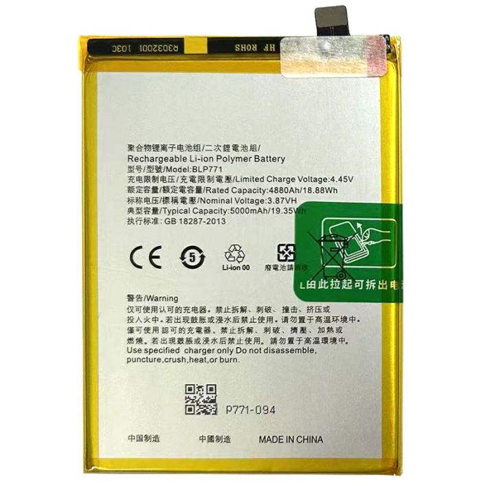 Акумулятор для Realme 6i / Realme C3 (BLP771) 5000mAh